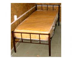Кровати на металлокаркасе двухъярусные односпальные для хостелов гостиниц рабочих